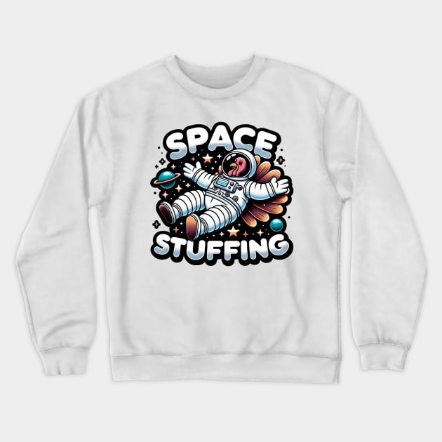 Spce stuffing Crewneck Sweatshirt by MZeeDesigns